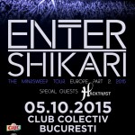 Afiș Enter Shikari concert 2015