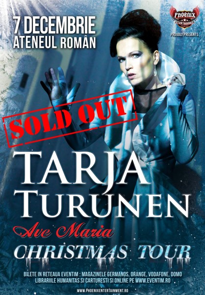 Poster eveniment SOLD OUT - Tarja Turunen