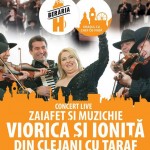 Afiș Viorica și Ionița din Clejani concert Berăria H 2015