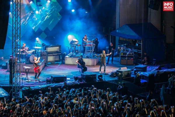 OneRepublic în concert la Arenele Romane din București pe 4 iunie 2015