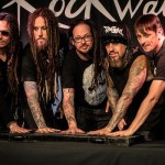 Korn la ceremonia de introducere în RockWalk, în 2013