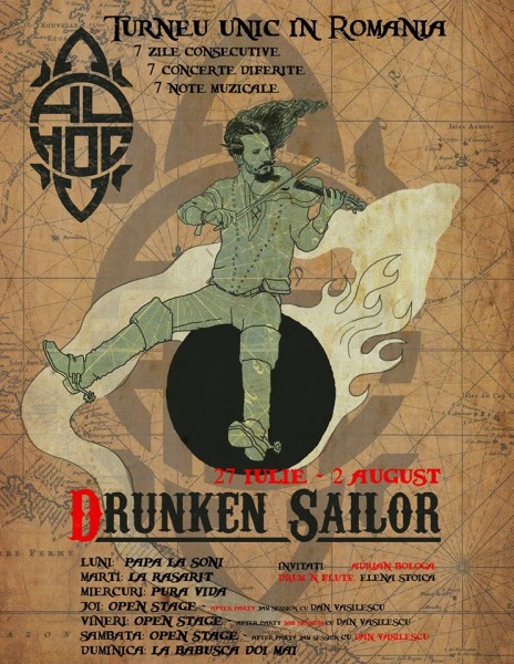 Ad Hoc - Turneul Drunken Sailor