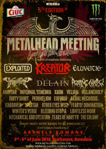 Poster eveniment METALHEAD Meeting 2016