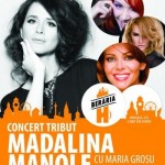 Afiş concert tribut Mădălina Manole la Berăria H pe 15 iulie 2015