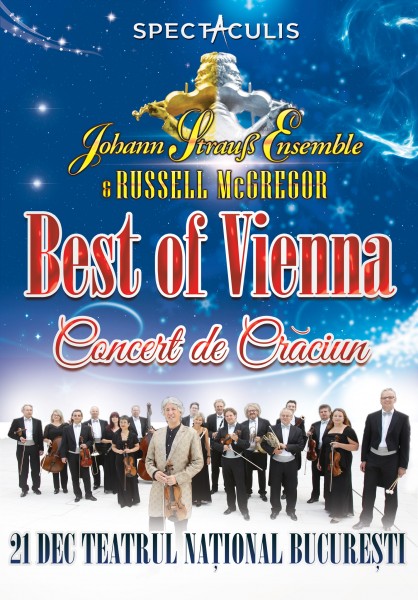 Afiș Johann Strauss Ensemble Concert Teatrul Național București 2015