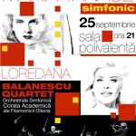 Afiș Spectacol Maria Tanase Simfonic Sala Polivalenta Craiova 2015