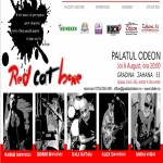 Afiș Red Cat Bone concert Grădina Palatului Odeon 6 august 2015