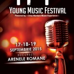 Afiș Young Music Festival Arenele Romane 2015