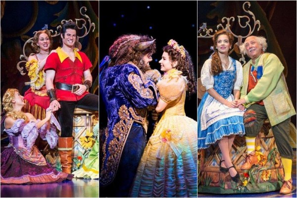 Imagini din cadrul musical-ului ”Beauty and the Beast”