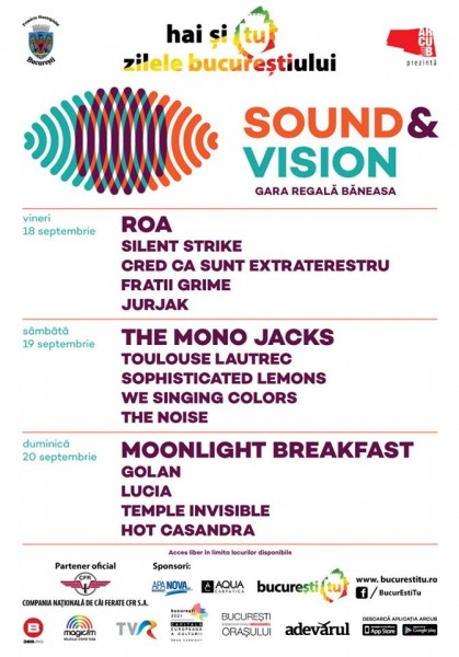 Afiș Sound and Vision Festival 2015