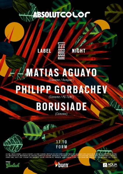 Poster eveniment Cómeme Label Night