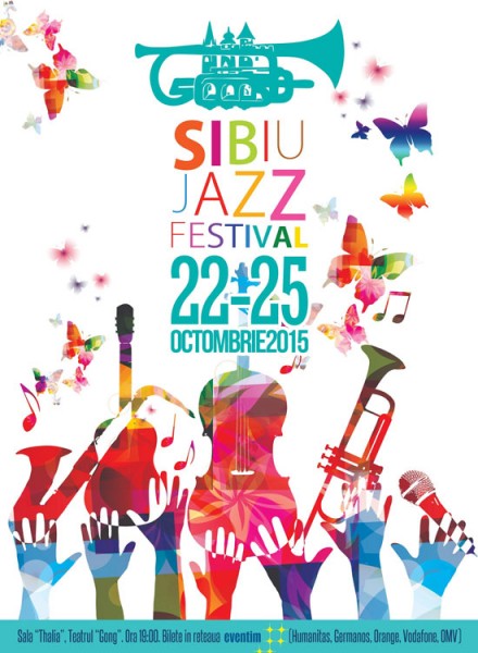 Afiș Sibiu Jazz Festival 2015