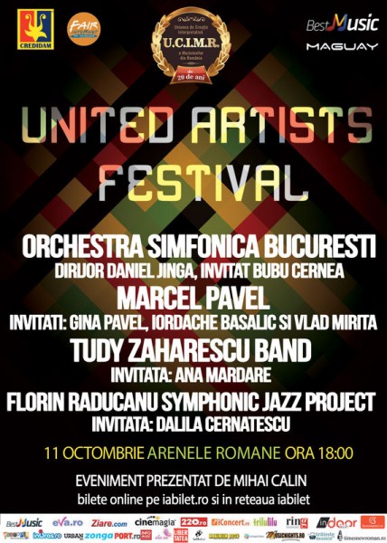Afiș United Artists Festival 4 2015