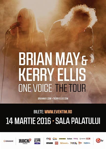 Poster eveniment Brian May și Kerry Ellis