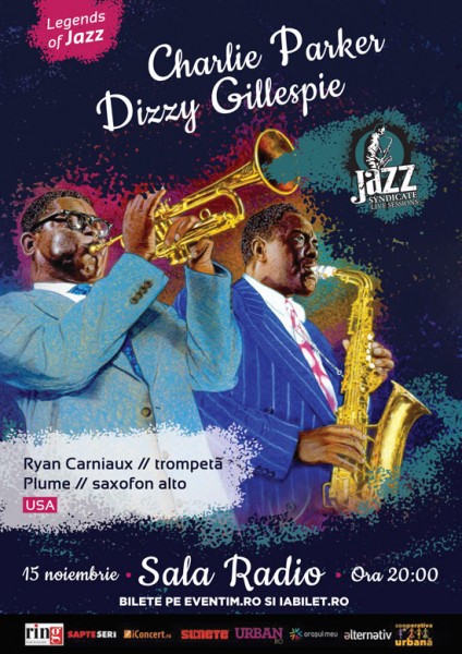 Afiș Legends of Jazz Concert Sala Radio 2015