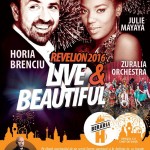Afiș Revelion 2016 cu Horia Brenciu la Berăria H