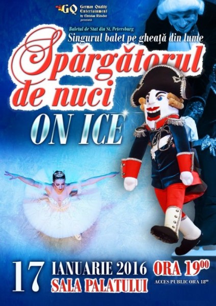 Poster eveniment Spărgătorul de nuci - balet pe gheață