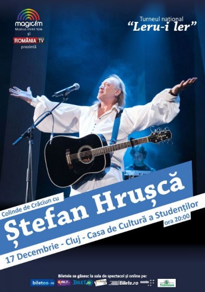 Poster eveniment Ștefan Hrușcă