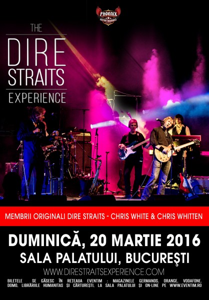 Afiș The Dire Straits Experience Concert 2016
