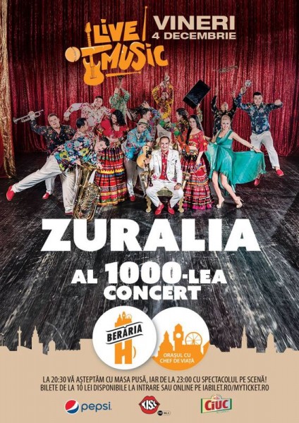 Poster eveniment The Zuralia Orchestra