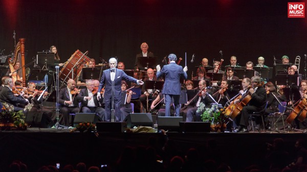 Tenorul José Carreras în concert la Romexpo pe 26 noiembrie 2015