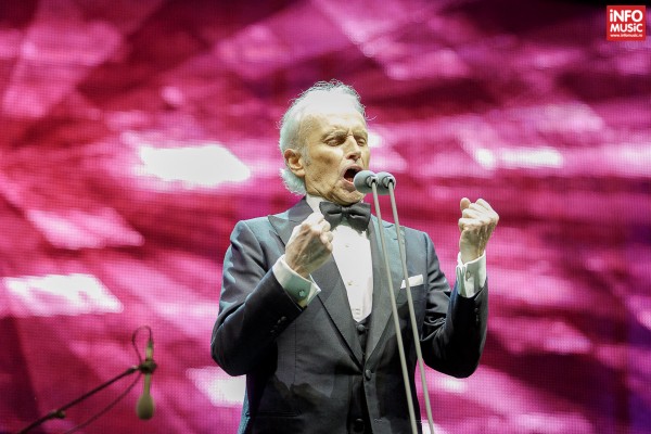Tenorul José Carreras în concert la Romexpo pe 26 noiembrie 2015