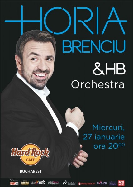 Concert Horia Brenciu și HB Orchestra la Hard Rock Cafe București, 2016