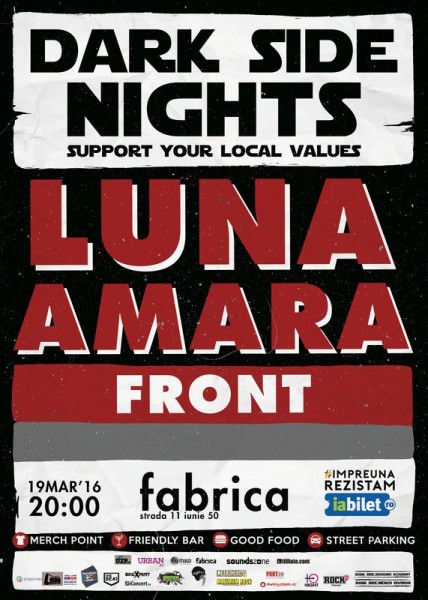 Poster eveniment Dark Side Nights 3: Luna Amară