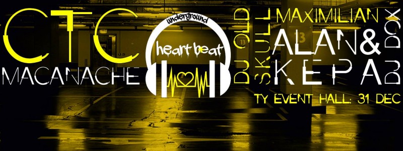 Poster eveniment Revelion 2016: Underground Heartbeat