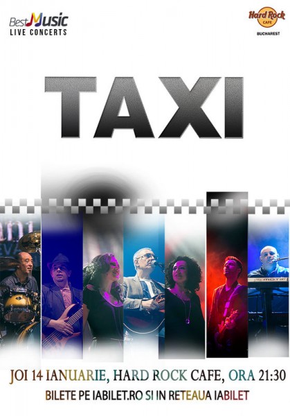 Concert Taxi la Hard Rock Cafe Bucuresti, 2016