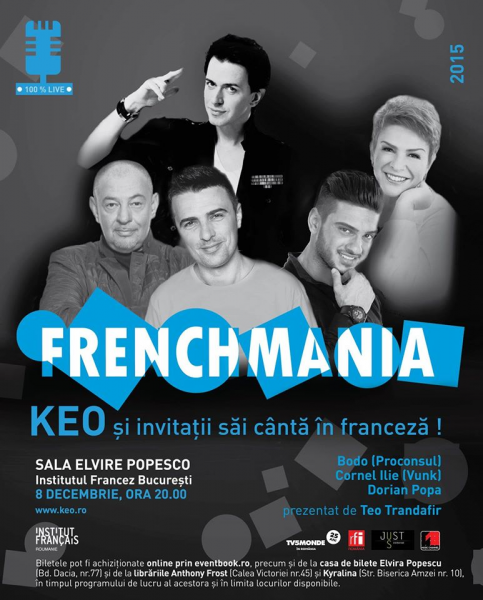 Frenchmania, ediția a II-a, București 2015