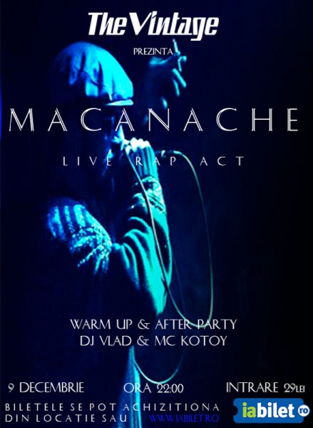 Poster eveniment Macanache