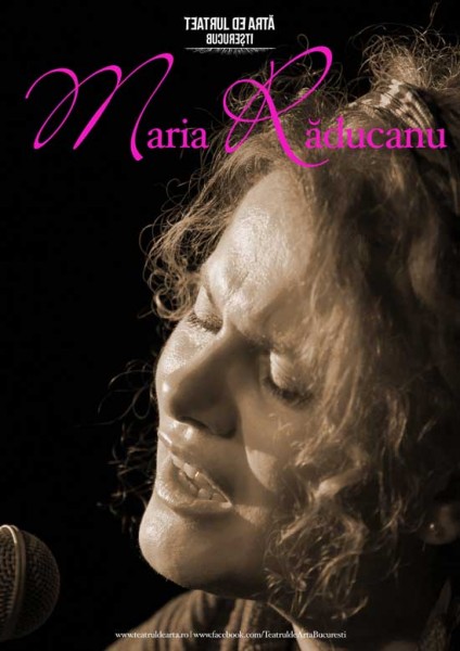 Afiş Maria Raducanu Concert Teatrul de Arta 2015