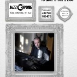 Afiș Mircea Tiberian Concert Jazz Pong 2015