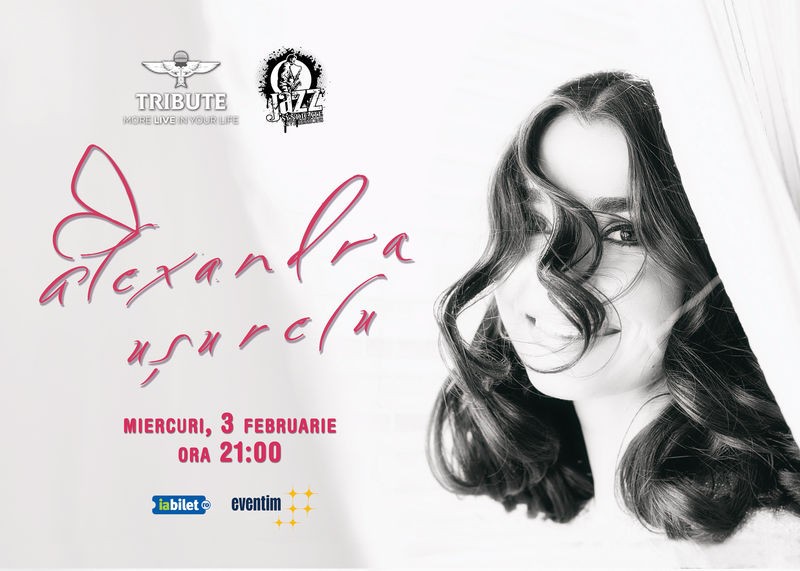 Afiș Alexandra Ușurelu Concert Club Tribute 2016