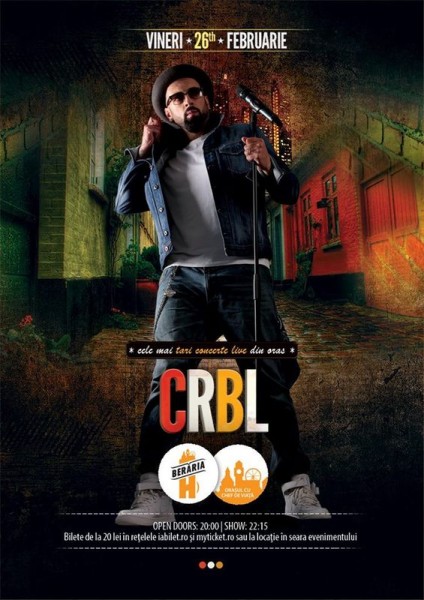 Poster eveniment CRBL & Band