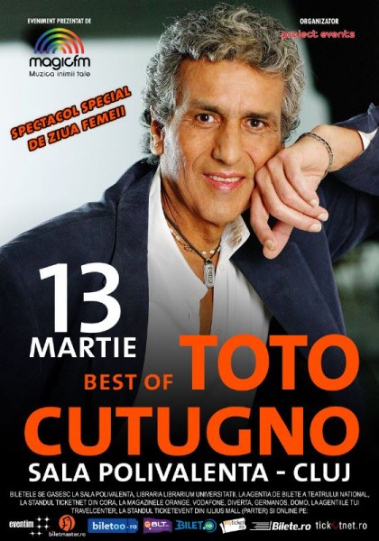 Poster eveniment Toto Cutugno