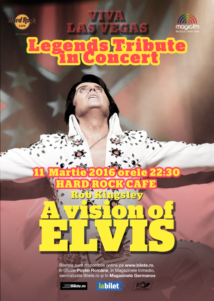 Poster eveniment Rob Kingsley - A Vision of Elvis
