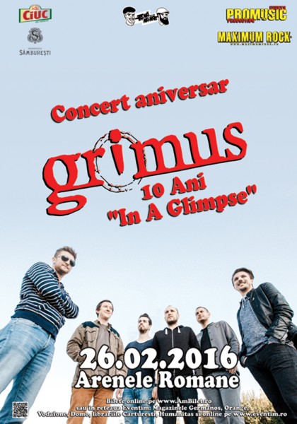 Concert Aniversar Grimus la Arenele Romane, 2016