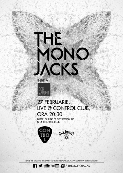 Afiş The Mono Jacks Concert Control 2016