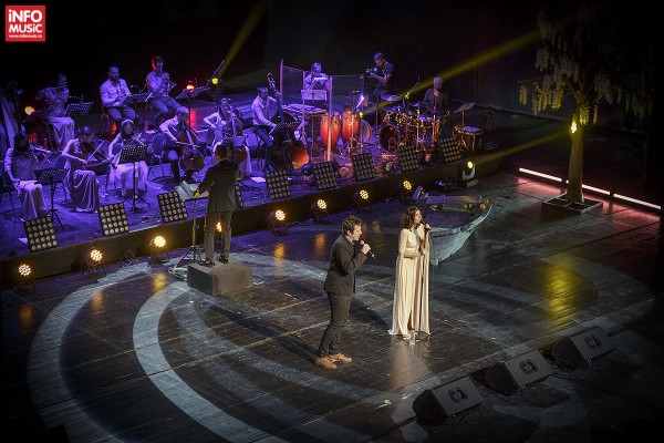 Dan Byron alături de Alexandra Ușurelu în concertul #PUR de pe 18 ianuarie 2016