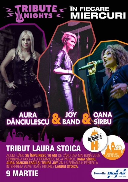 Poster eveniment Laura Stoica Tribut