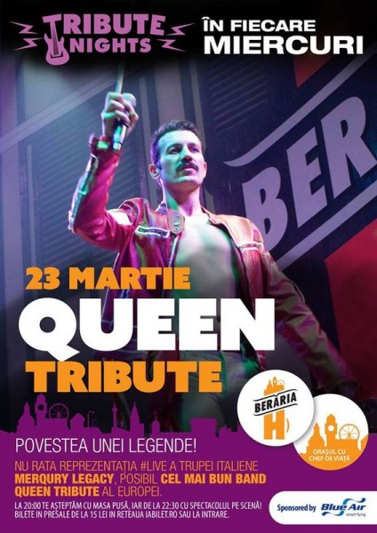 Poster eveniment Queen Tribute
