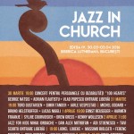 Afiș Jazz in Church Festival 2016