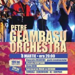 Afiş Petre Geambasu Orchestra Concert 8 Martie 2016