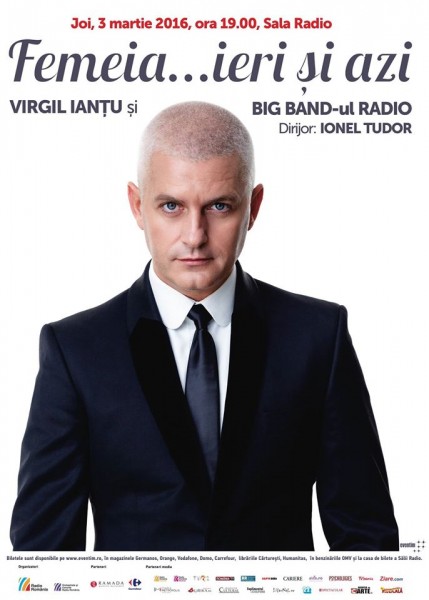 Afiş Virgil Iantu Concert Sala Radio 2016