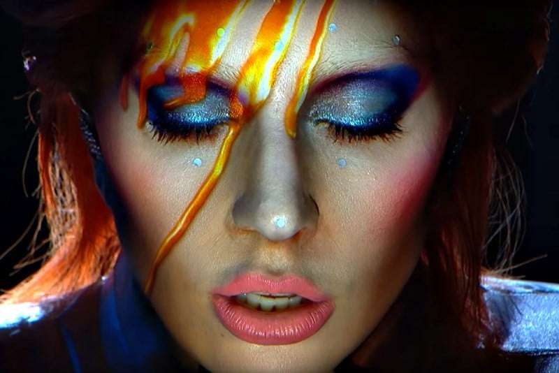 Lady Gaga, tribut David Bowie @Grammy 2016