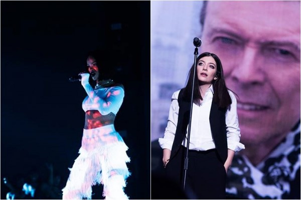 Rihanna și Lorde, pe scena de la Brit Awards 2016