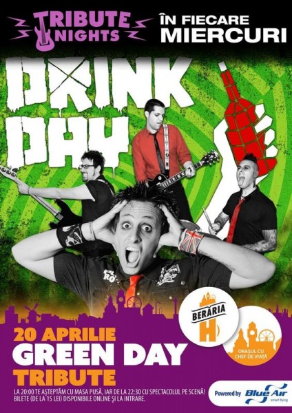 Poster eveniment Green Day Tribute
