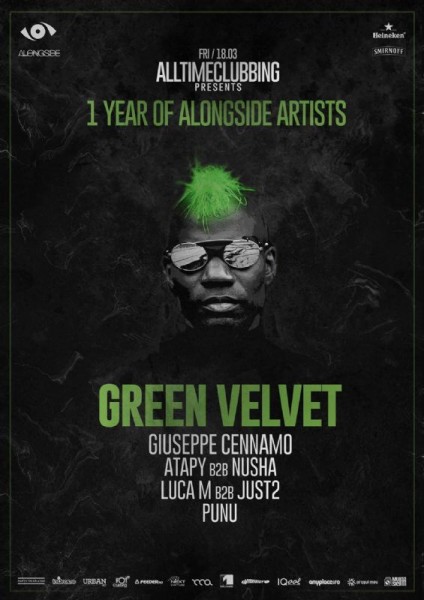 Poster eveniment Green Velvet